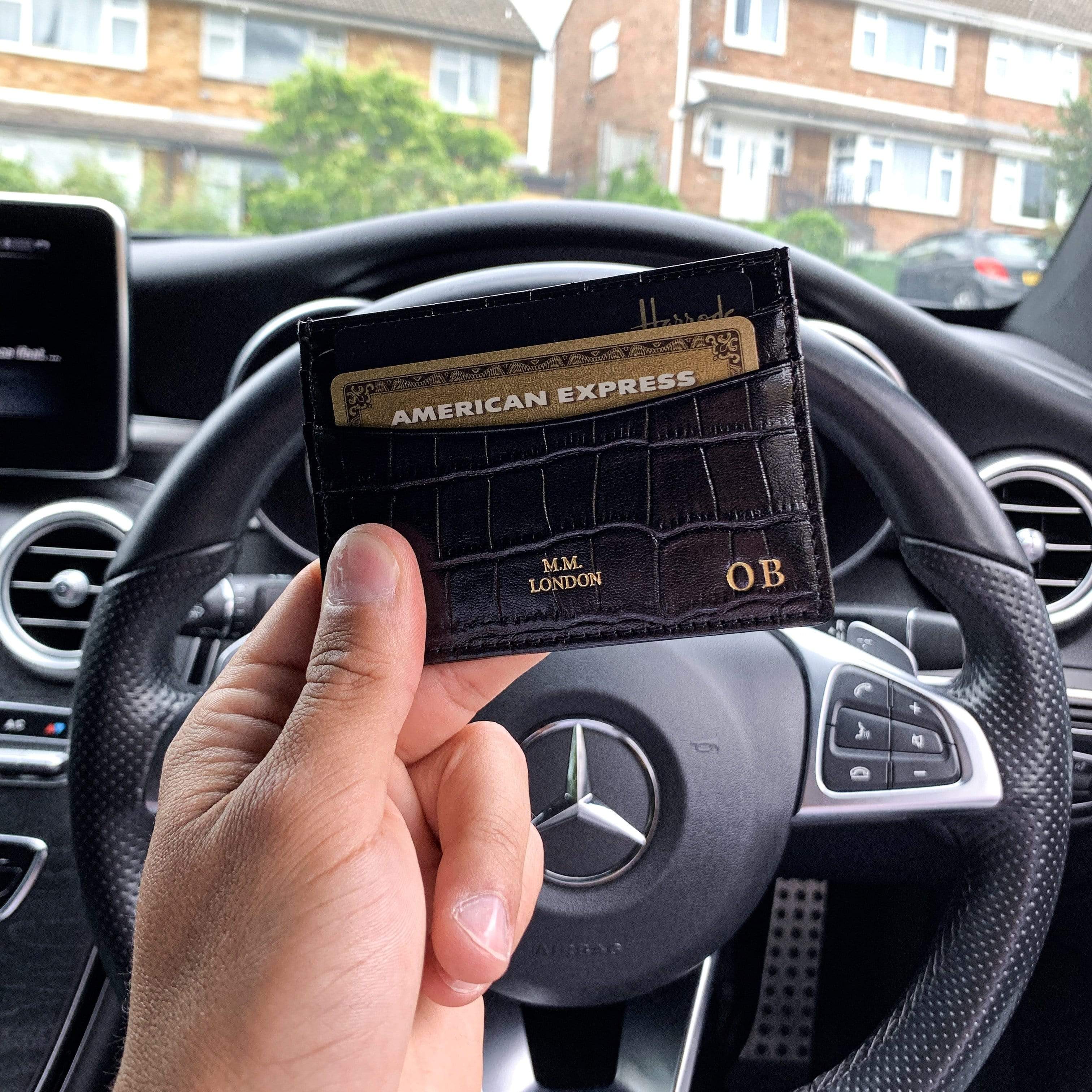 Black Card Holder