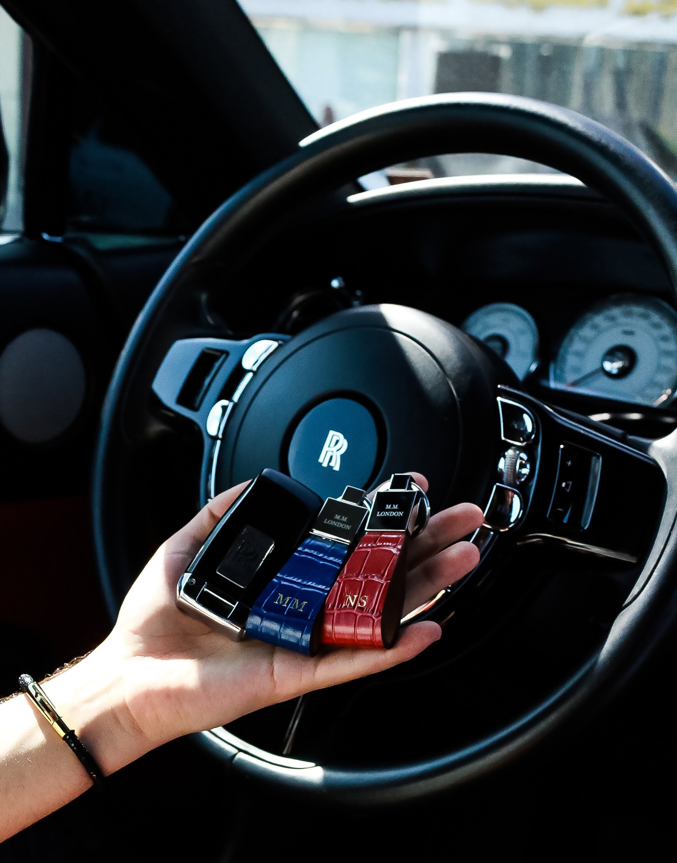 Blue Key Holder