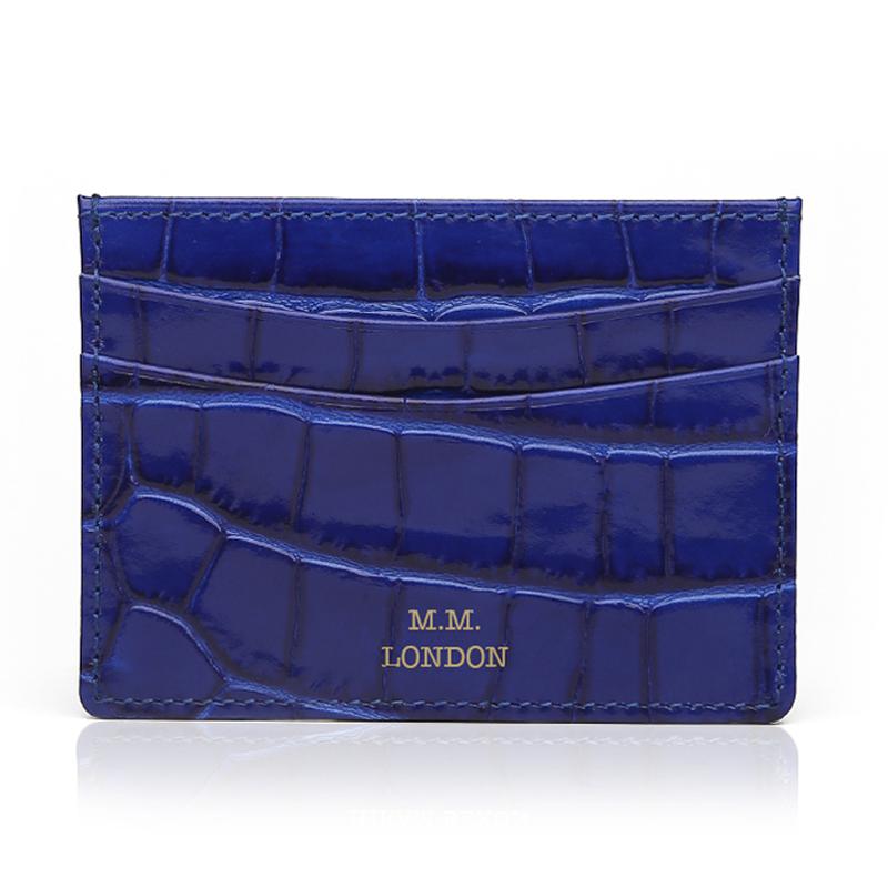 Blue Card Holder
