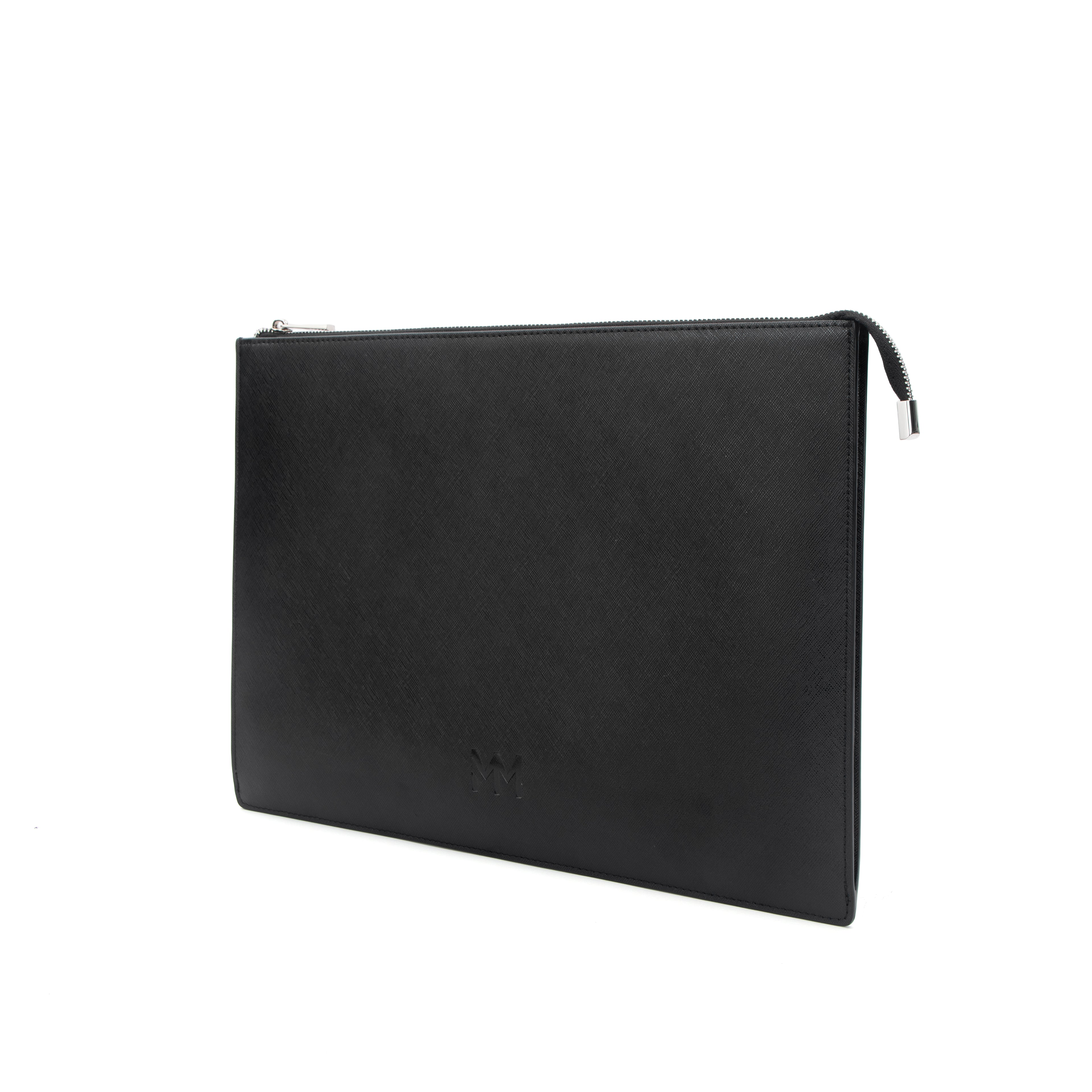 Black Saffiano Laptop sleeve