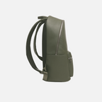 Olive Saffiano Leather Rucksack
