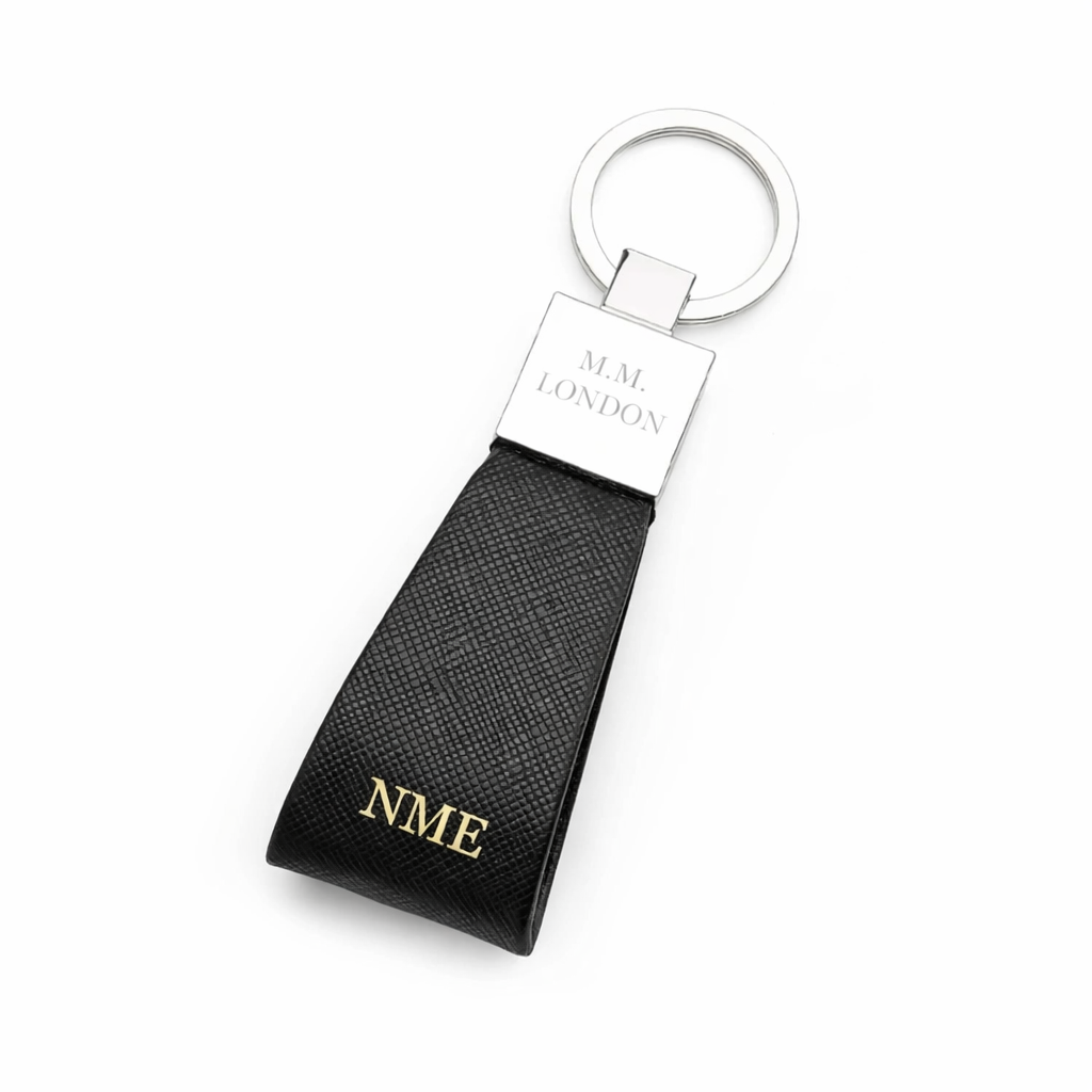 Black Saffiano Key Holder