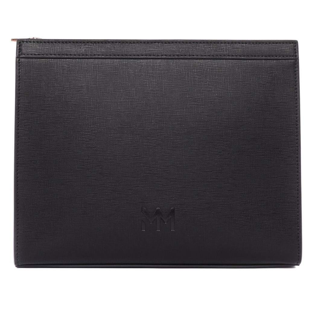 Black Saffiano Travel Bag