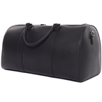 Black Saffiano Duffle Bag