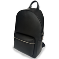 Black Saffiano Leather Rucksack