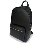 Black Saffiano Leather Rucksack