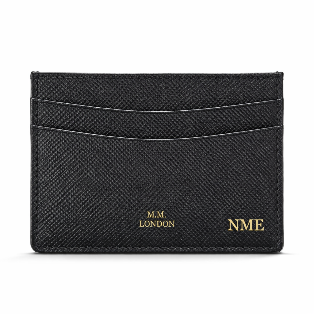 Black Saffiano Card Holder