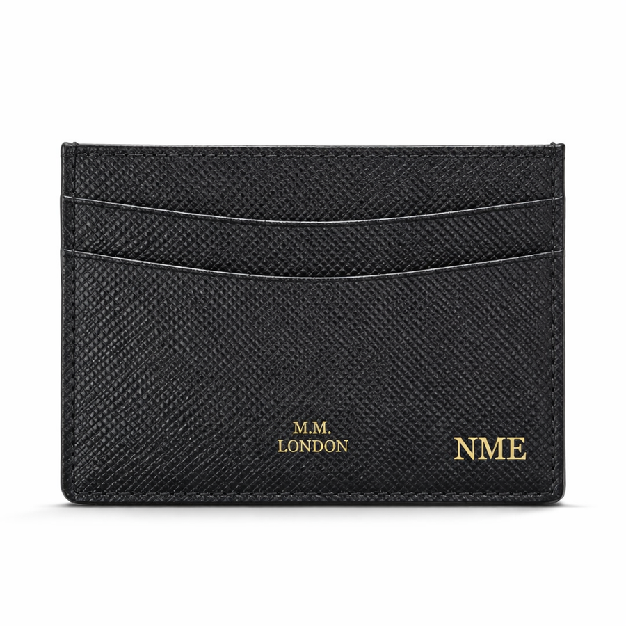 Black Saffiano Card Holder