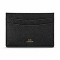 Black Saffiano Card Holder