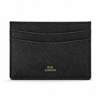 Black Saffiano Card Holder