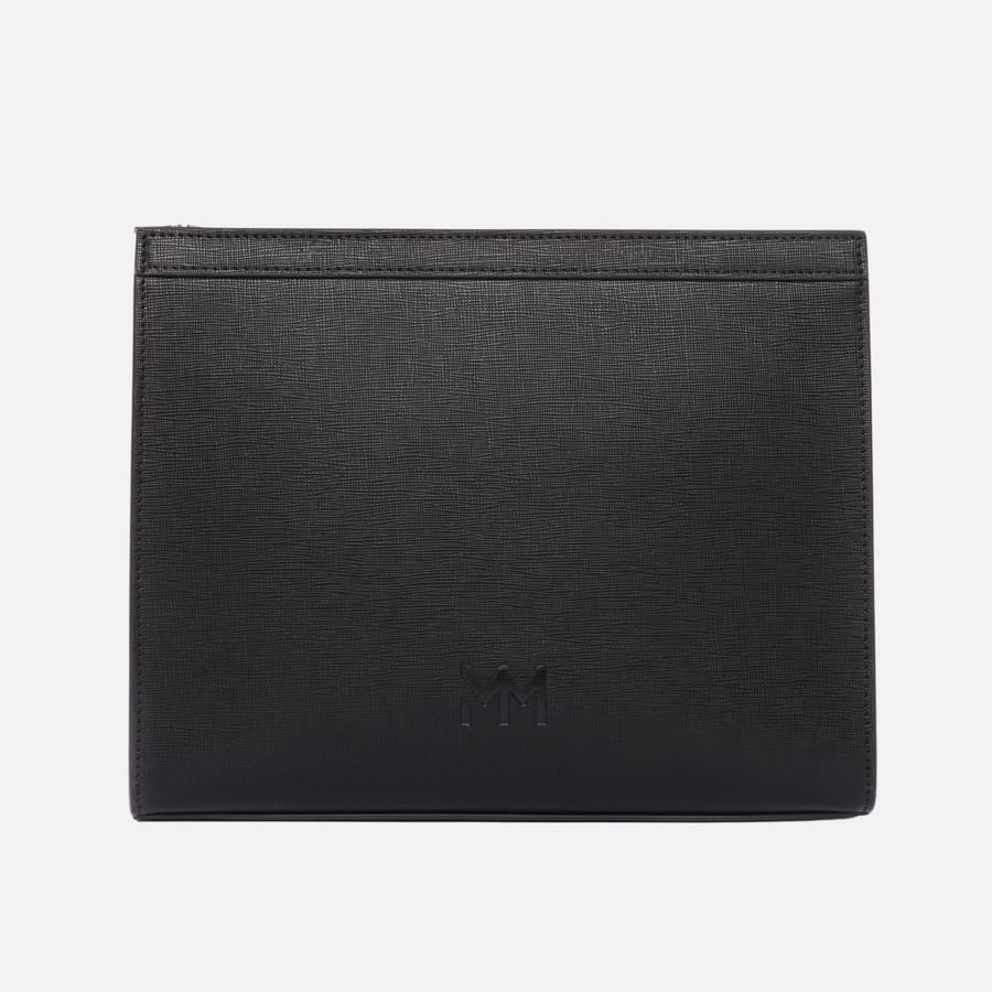 Black Saffiano Travel Bag
