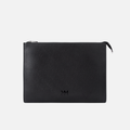 Black Saffiano Laptop sleeve