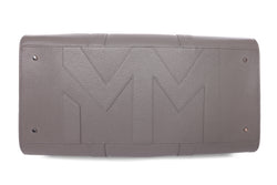 Nardo Grey Saffiano Duffle Bag