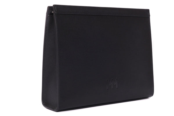 Black Saffiano Travel Bag