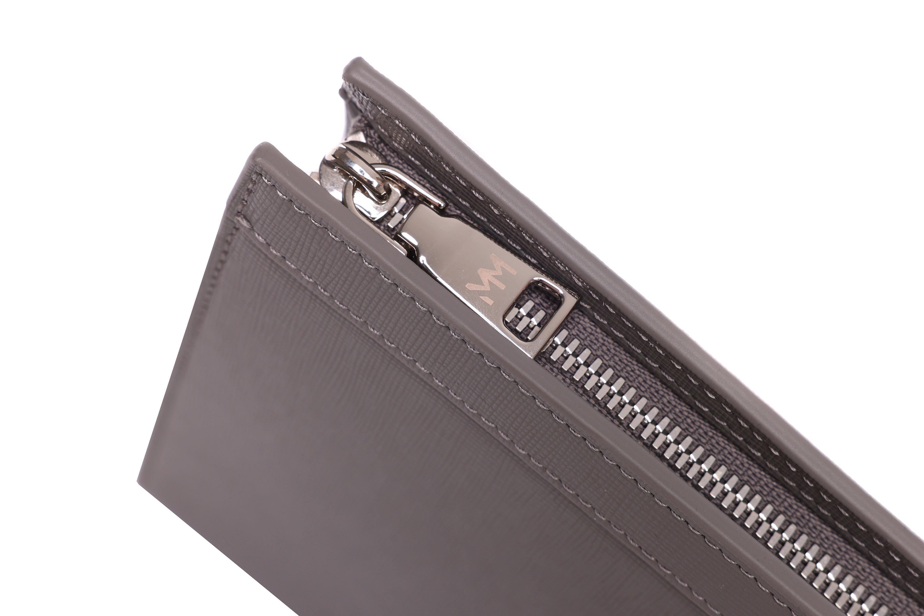 Nardo Grey Saffiano Travel Bag