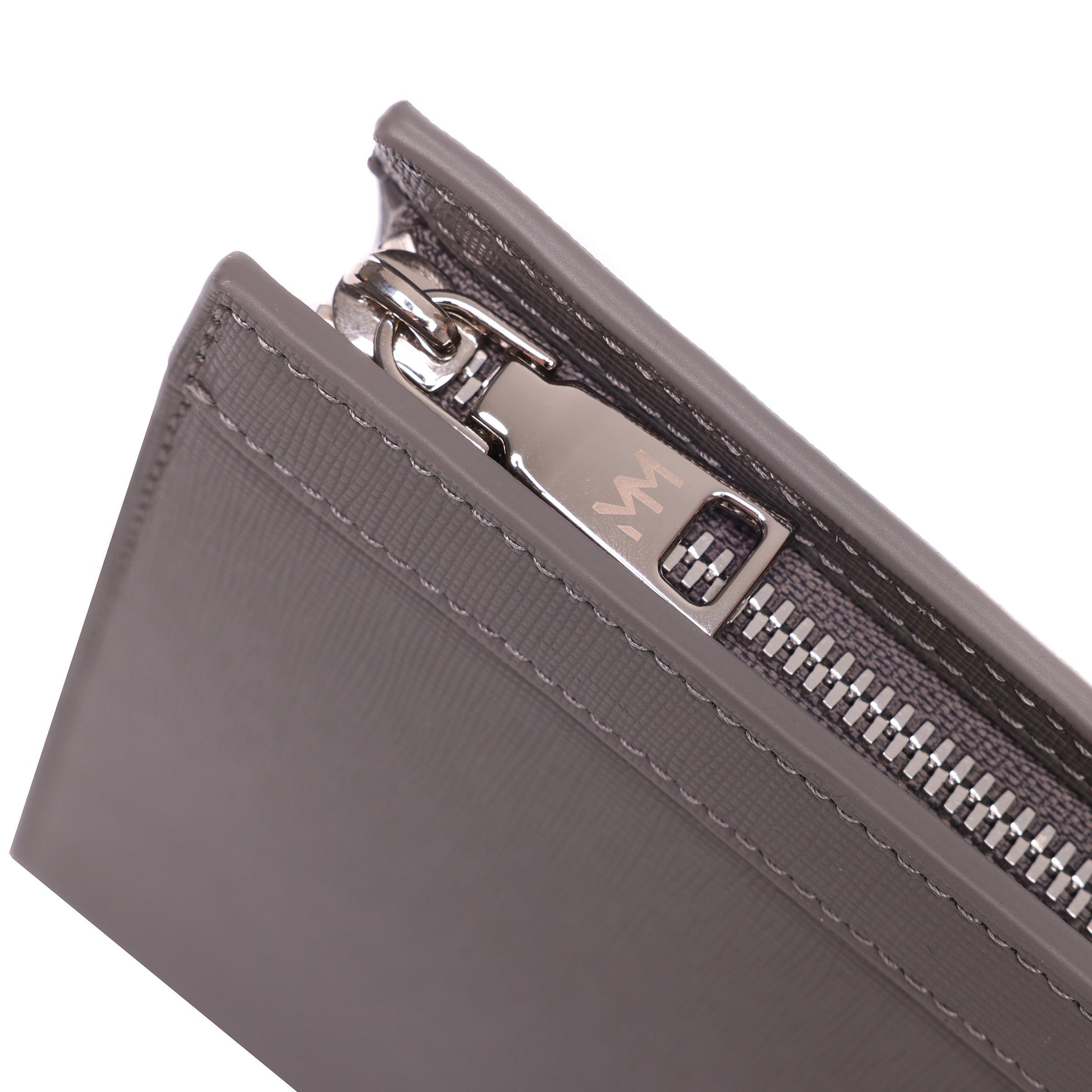 Nardo Grey Saffiano Travel Bag