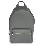 Nardo Grey Saffiano Leather Rucksack