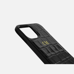Black Croco iPhone Case
