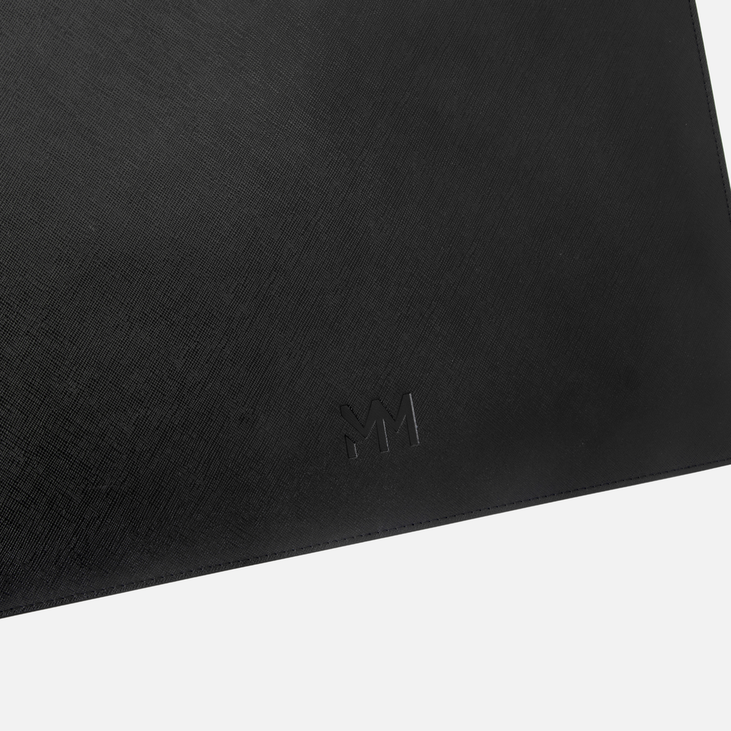 Black Saffiano Laptop sleeve