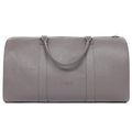Nardo Grey Saffiano Duffle Bag