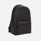 Black Saffiano Leather Rucksack