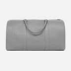 Nardo Grey Saffiano Duffle Bag
