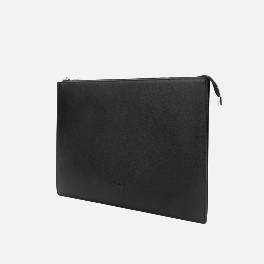 Black Saffiano Laptop sleeve