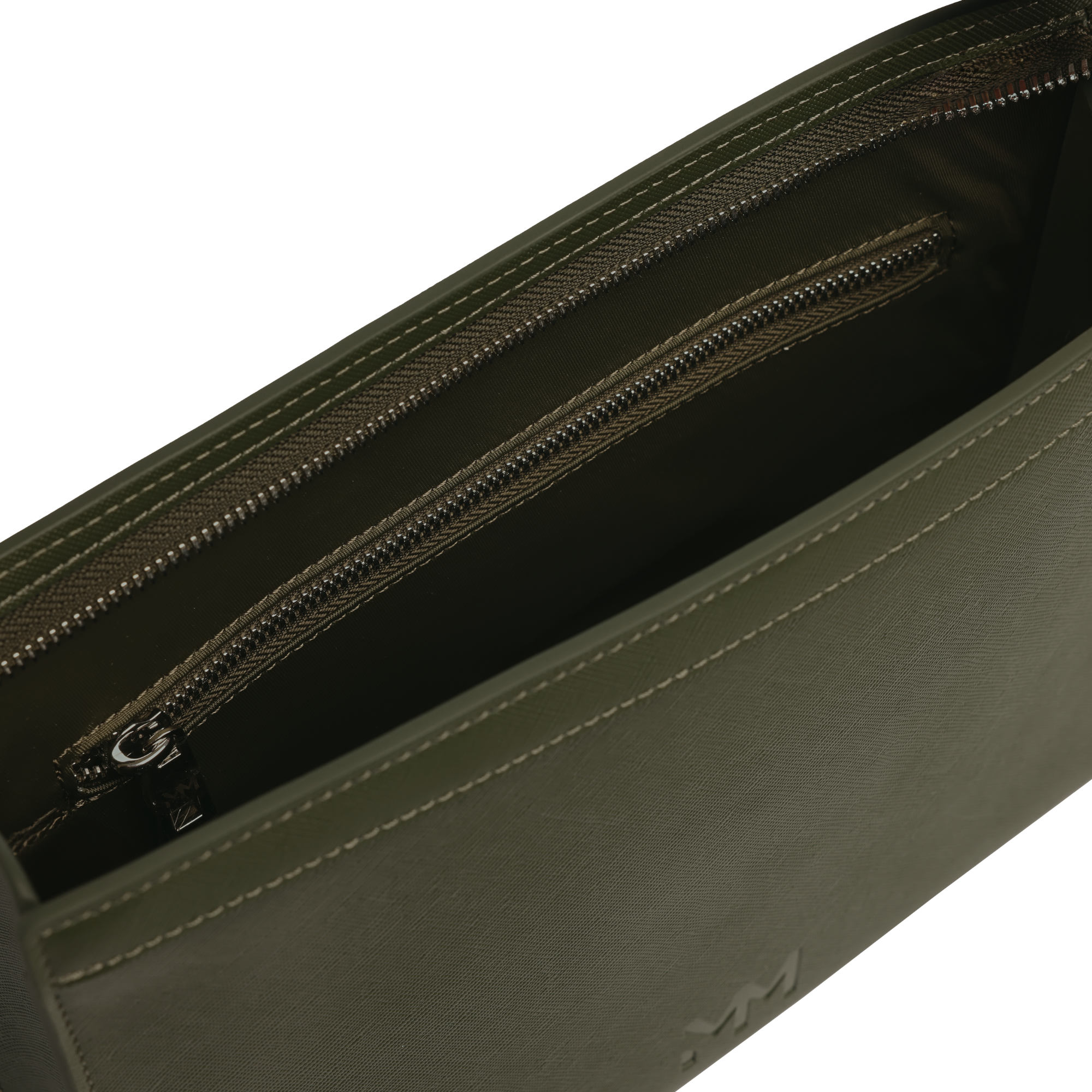 Olive Saffiano Travel bag
