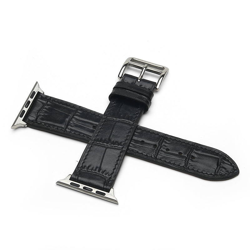 Black Apple Watch Strap (42/44mm) - Matte Finish