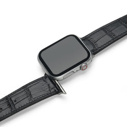 Black Apple Watch Strap (42/44mm) - Matte Finish