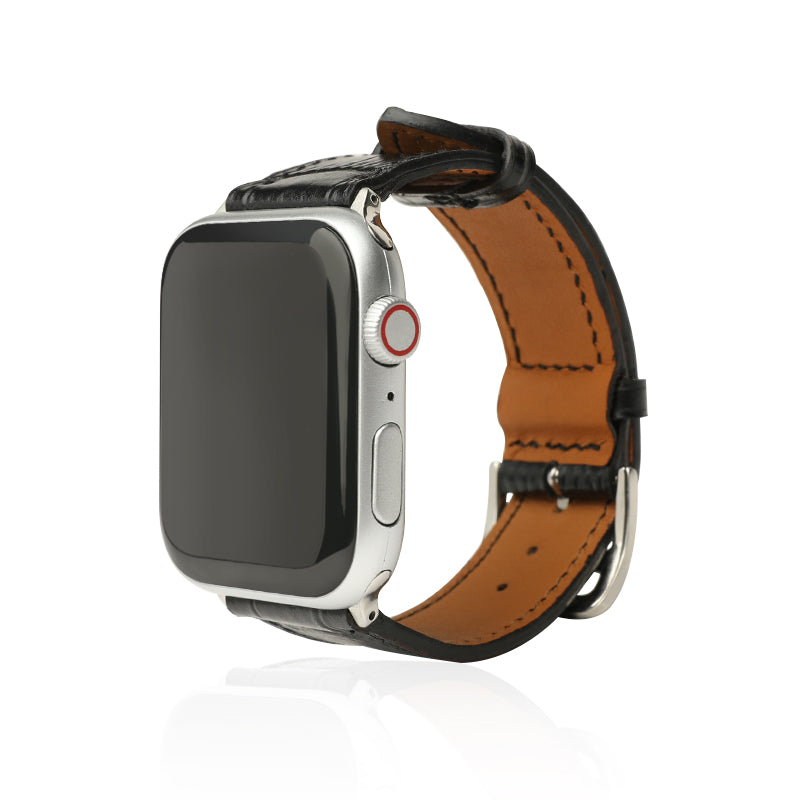 Black Apple Watch Strap (42/44mm) - Matte Finish
