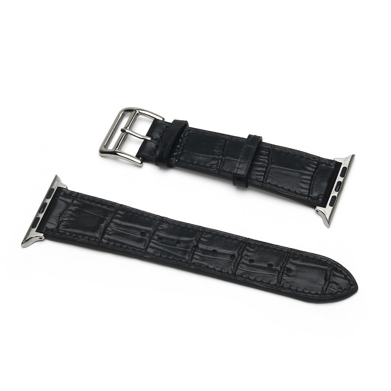 Black Apple Watch Strap (42/44mm) - Matte Finish