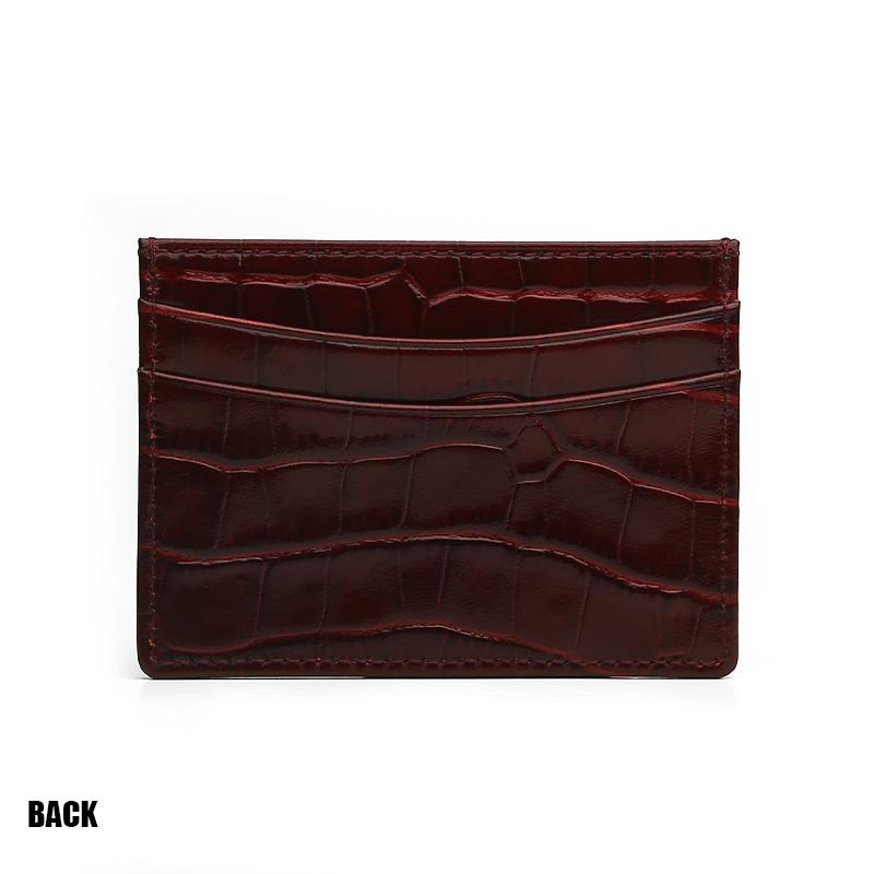 Burgundy Card Holder