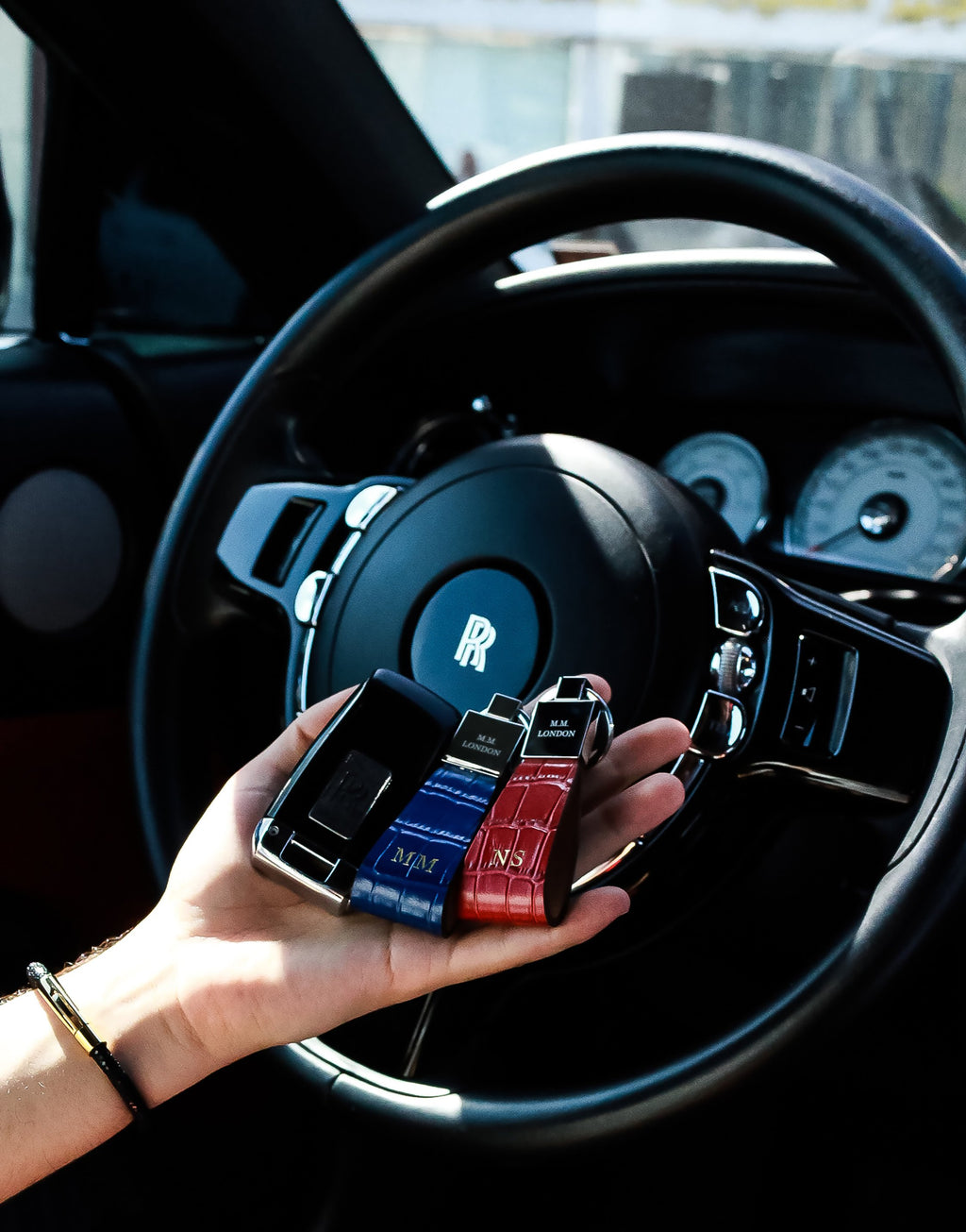 Blue Key Holder